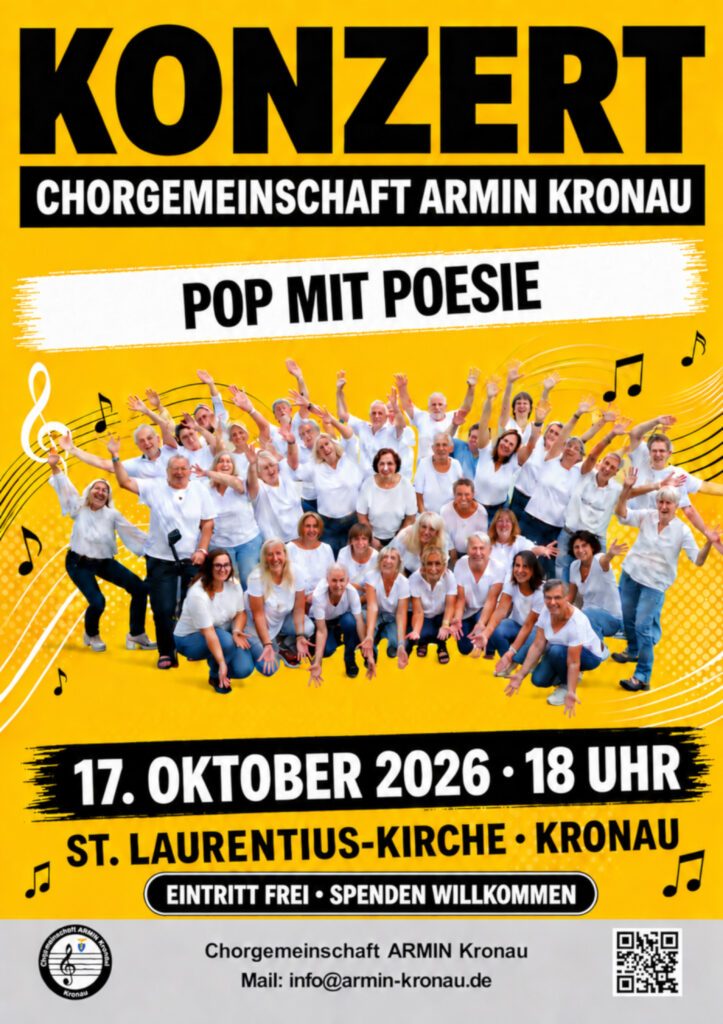 Konzert Anzeige 